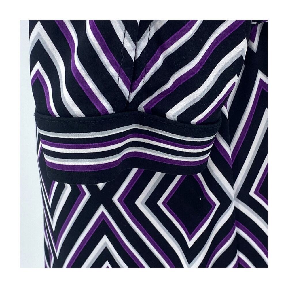White House Black Market Women’s Small Geometric Knit Dress - Picture 6 of 16